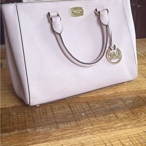 Michael Kors Light Pink Tote Bag